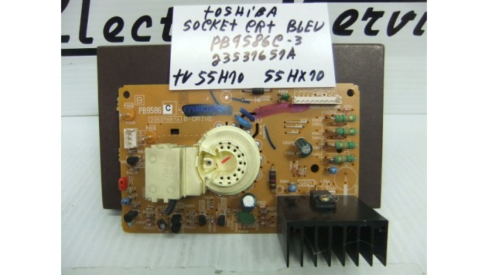 Toshiba 23537657A  module crt  board bleu